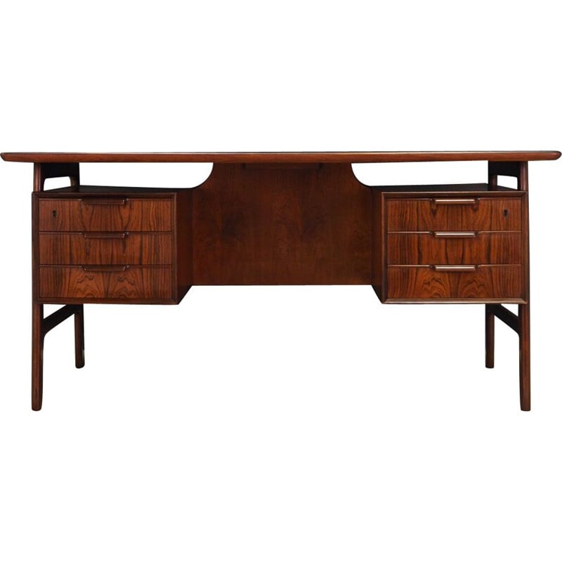 Bureau vintage en palissandre par Omann Jun, Danemark, 1960-70