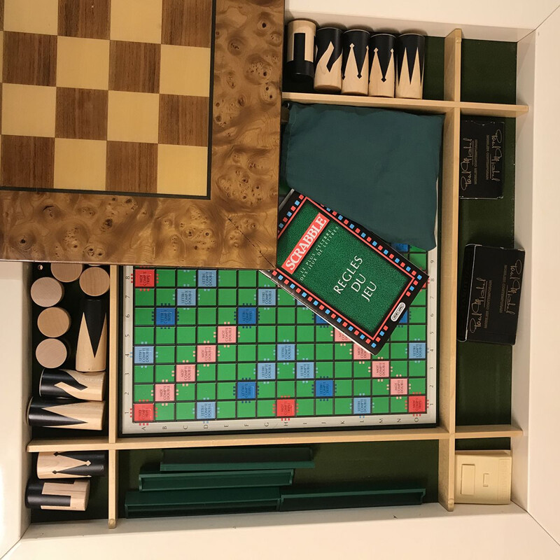 Vintage game table by Paul Michel, Circa 1980