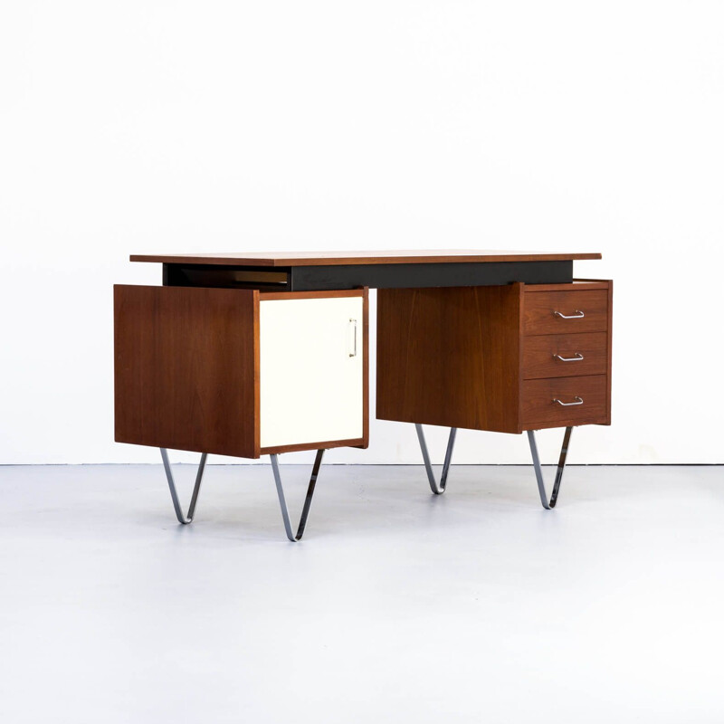 Vintage "floating" desk by Cees Braakman  for Pastoe, 1960s