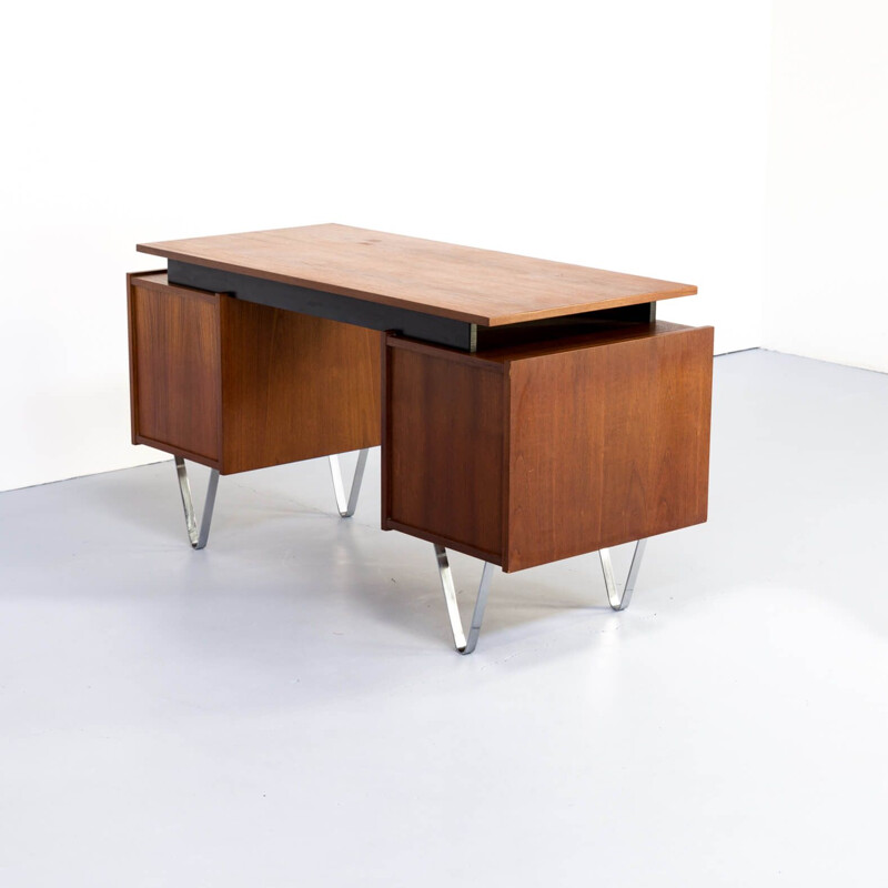 Vintage "floating" desk by Cees Braakman  for Pastoe, 1960s