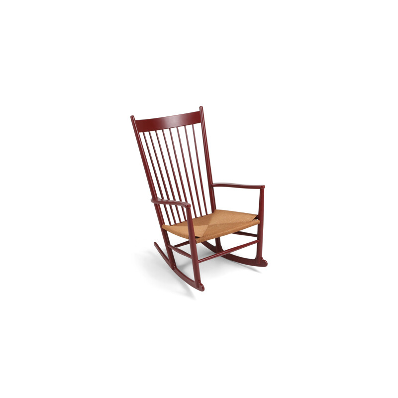 Vintage J16 rocking chair by Hans Wegner for Fredericia Furniture, 1944