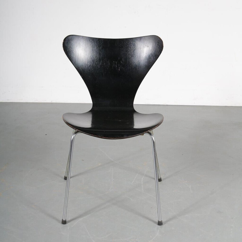 Chaises vintage "papillon" par Arne Jacobsen de Fritz Hansen, Danemark, 1950