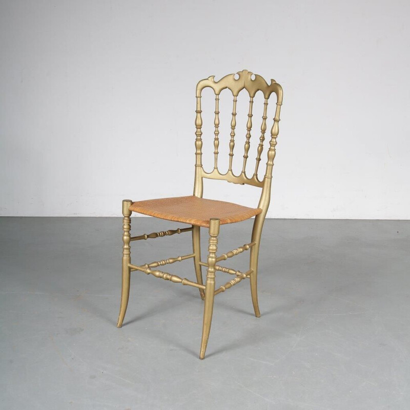 Silla vintage de Chiavari, Italia, 1970