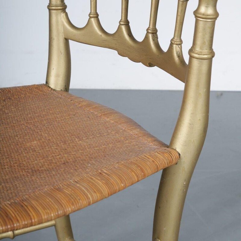 Vintage stoel van Chiavari, Italië, 1970