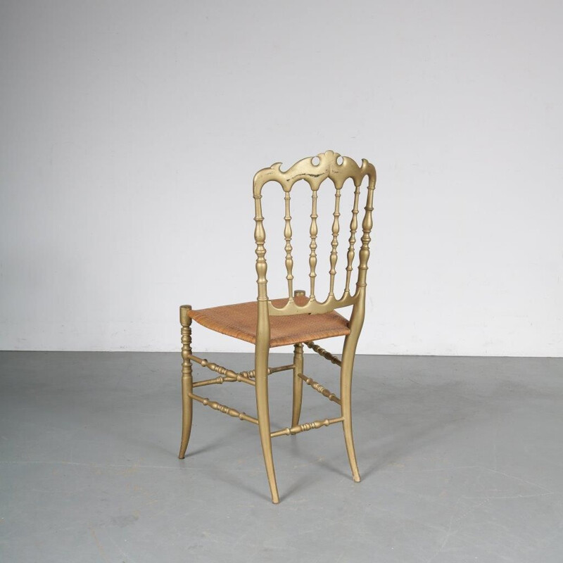 Silla vintage de Chiavari, Italia, 1970