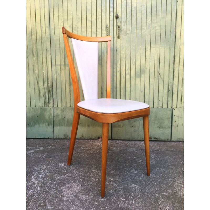 Set of 4 vintage chairs Baumann model Palma, 1970