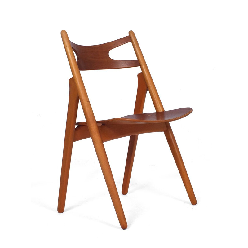 Set of 4 "ch29 or Sawbuck" chairs by Hans Wegner