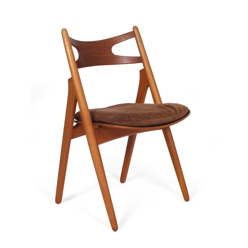 Set of 4 "ch29 or Sawbuck" chairs by Hans Wegner