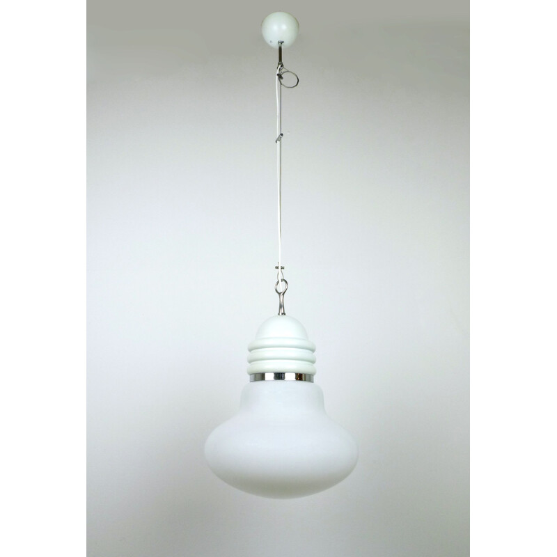 Vintage Arianna pendant light by Della Rocca for Artemide, Italy, 1970s