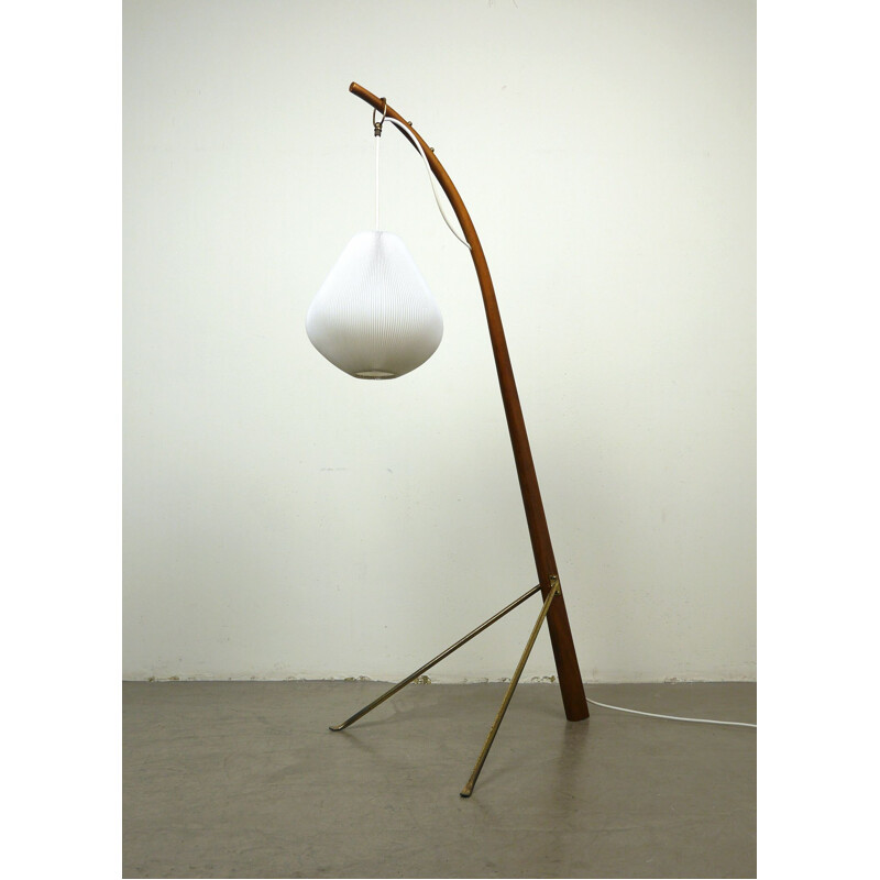 Vintage adjustable floor lamp, France, 1950