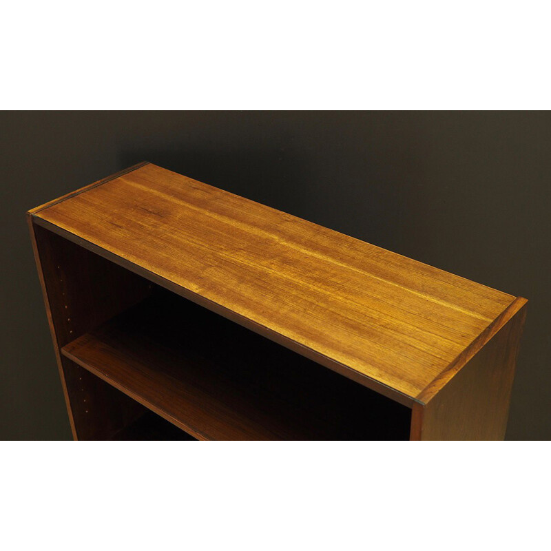 Vintage rosewood bookcase by Niels J. Thorso, Denmark, 1960-70s