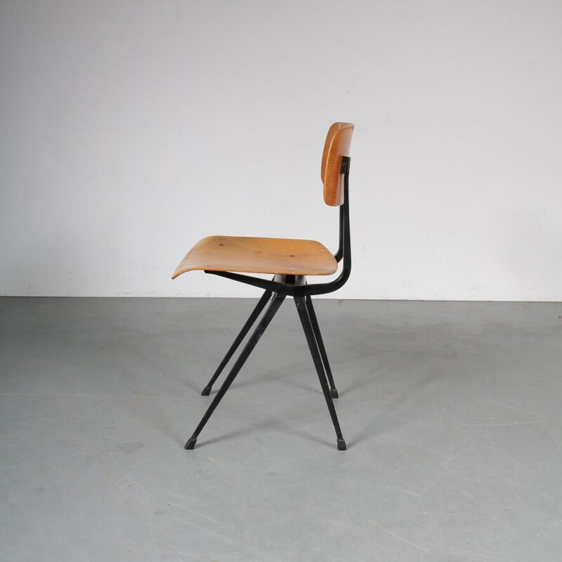 Vintage Result chair by Friso Kramer for Ahrend de Cirkel, 1st edition, 1950s