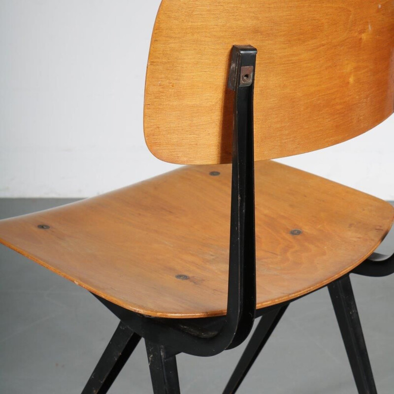 Vintage Result chair by Friso Kramer for Ahrend de Cirkel, 1st edition, 1950s