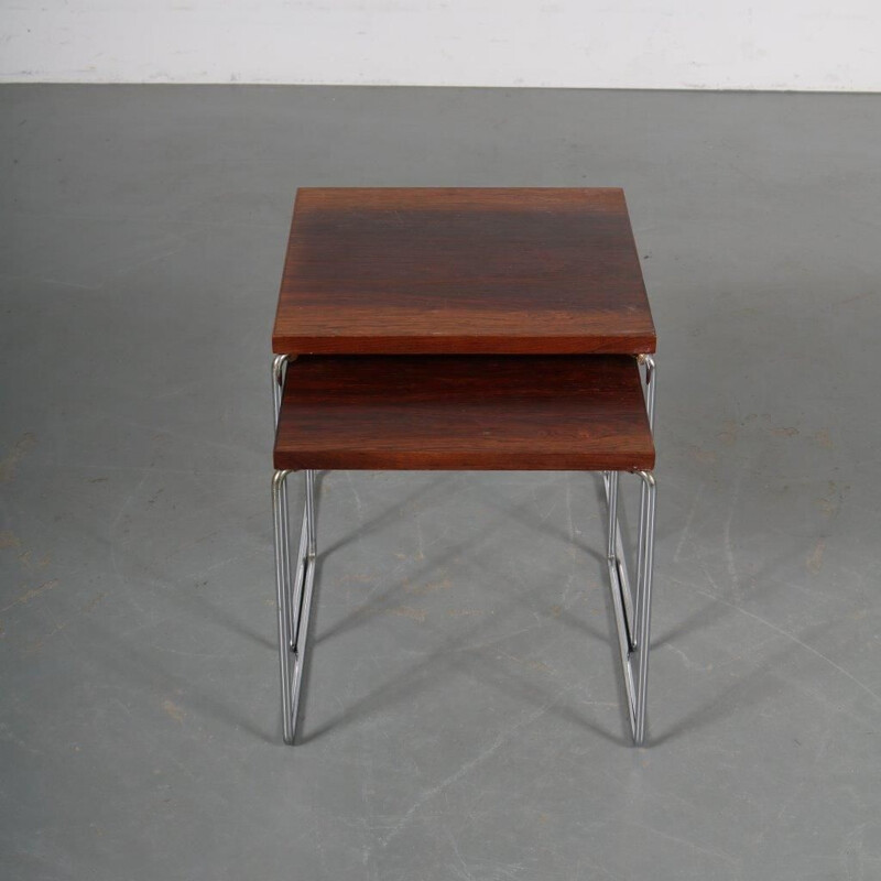 Vintage nesting tables by Brabantia, 1960s