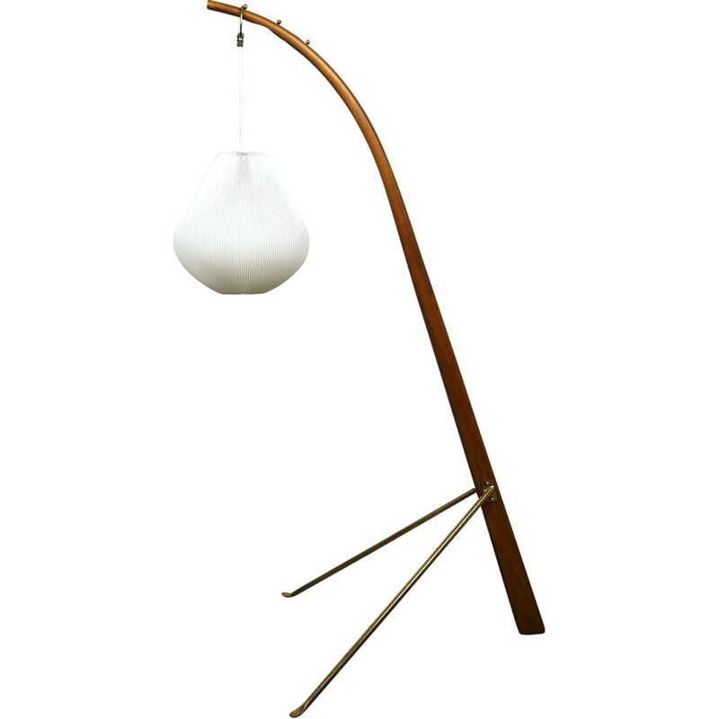 Vintage adjustable floor lamp, France, 1950