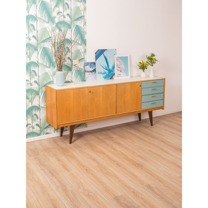 Vintage ash sideboard, 1950s