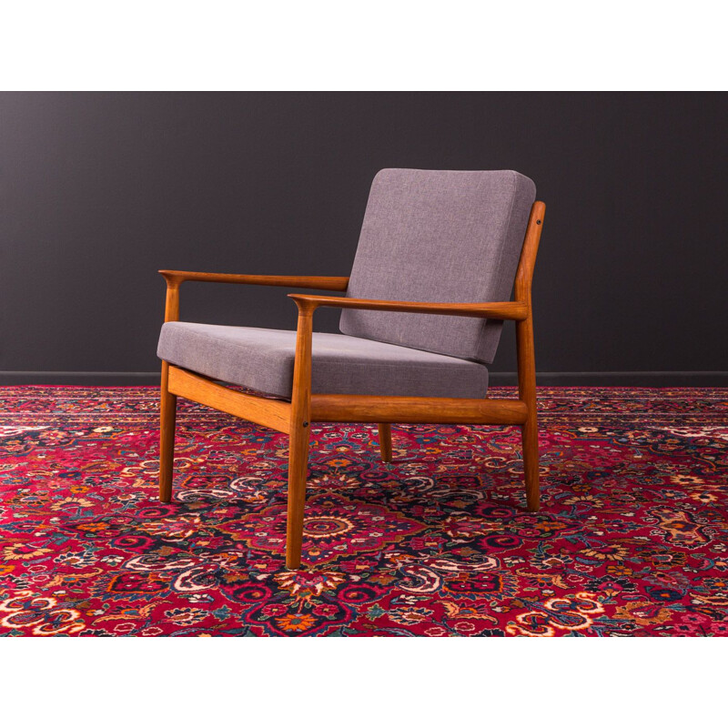 Vintage armchair by Grete Jalk for Glostrup, 1960s