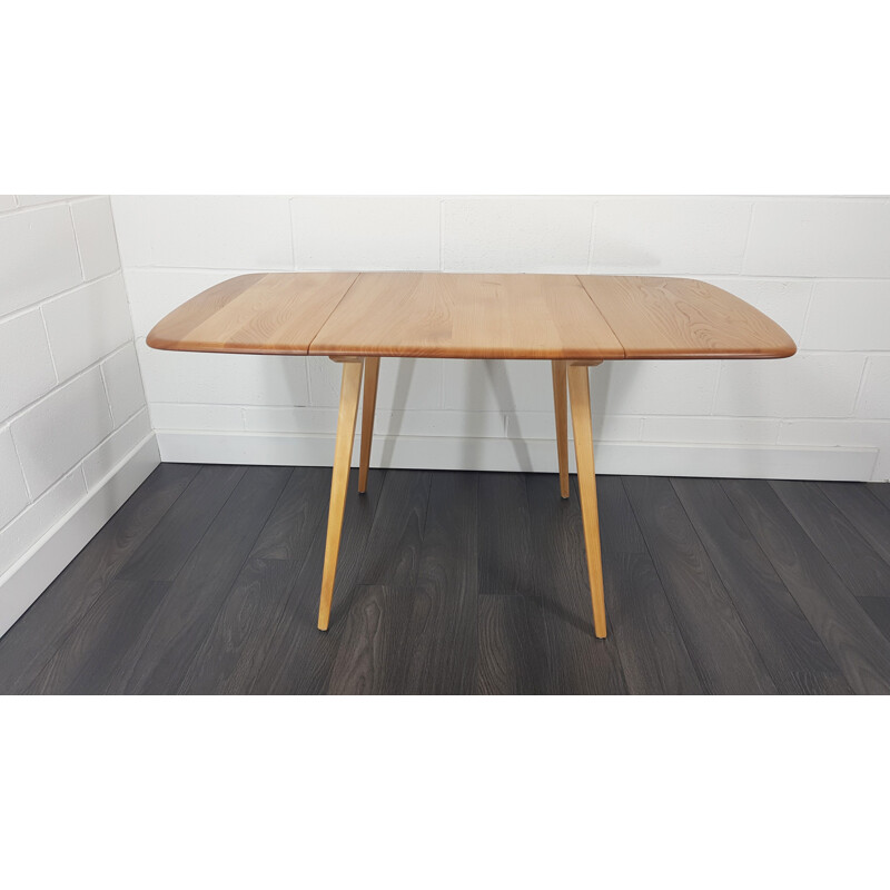 Vintage drop leaf dining table by Lucian Ercolani for Ercol, 1960s