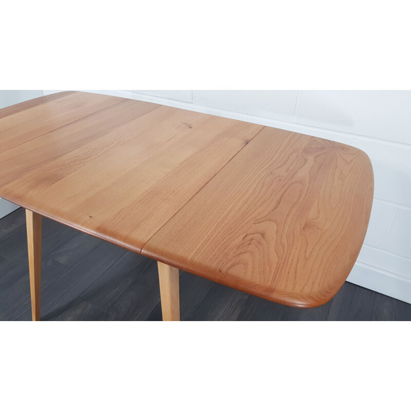 Vintage drop leaf dining table by Lucian Ercolani for Ercol, 1960s