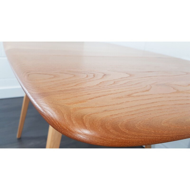 Vintage drop leaf dining table by Lucian Ercolani for Ercol, 1960s