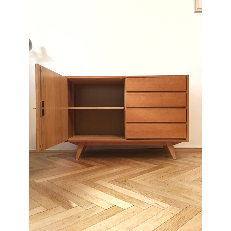 Vintage sideboard U-458 by Jiri Jiroutek for Interier Praha, 1960s