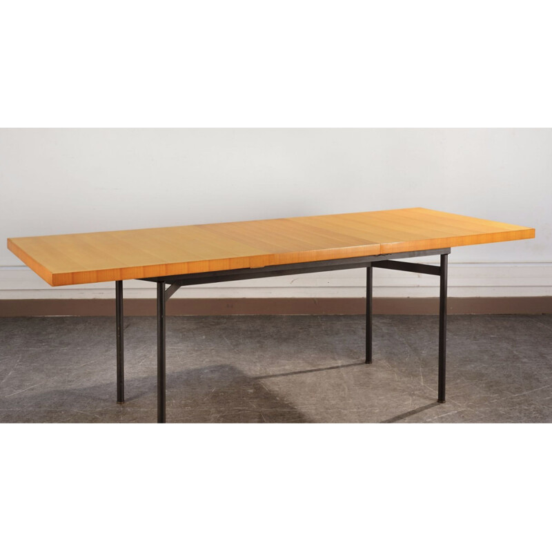 Vintage table by Gérard Guermonprez, Magnani edition, signed, 1960