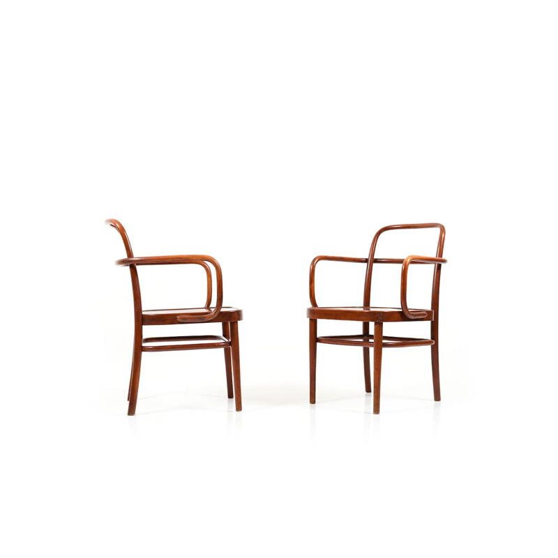 Pair of chairs by Gustav Adolf Schneck for Thonet, 1925