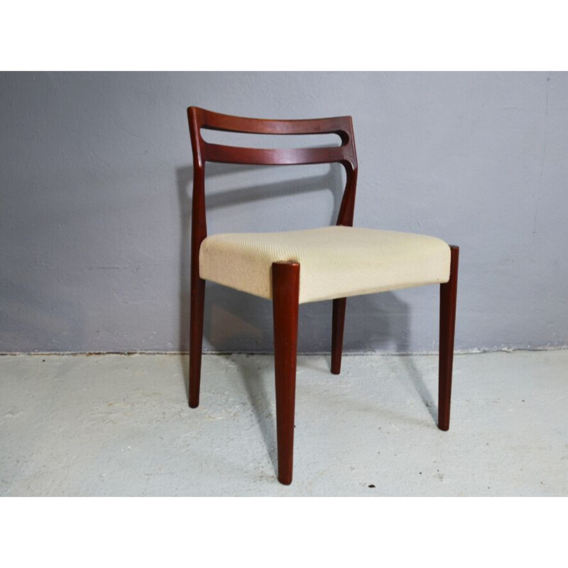 Vintage set of 4 Danish Teak chairs, 1970s 