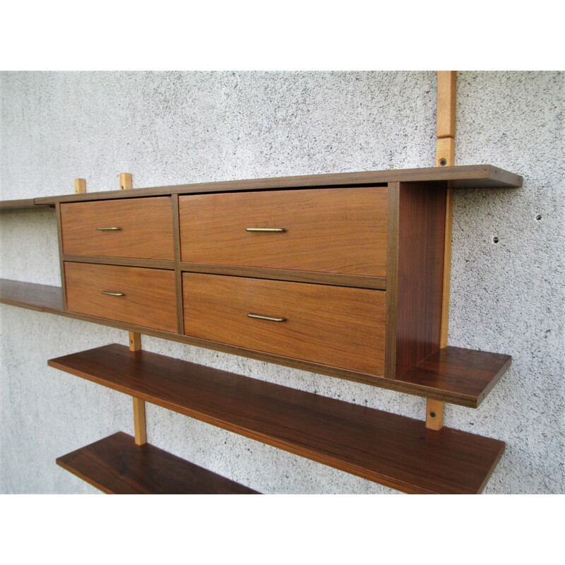 Vintage wall shelves, Royal System, 1960