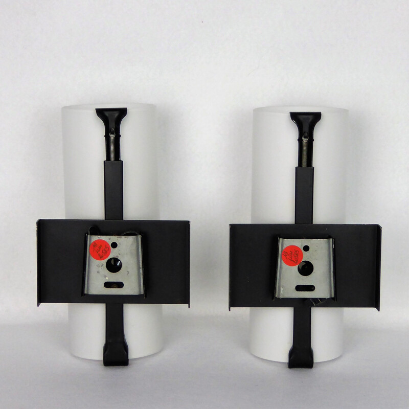 Pair of vintage wall lamps by Arlus 1960