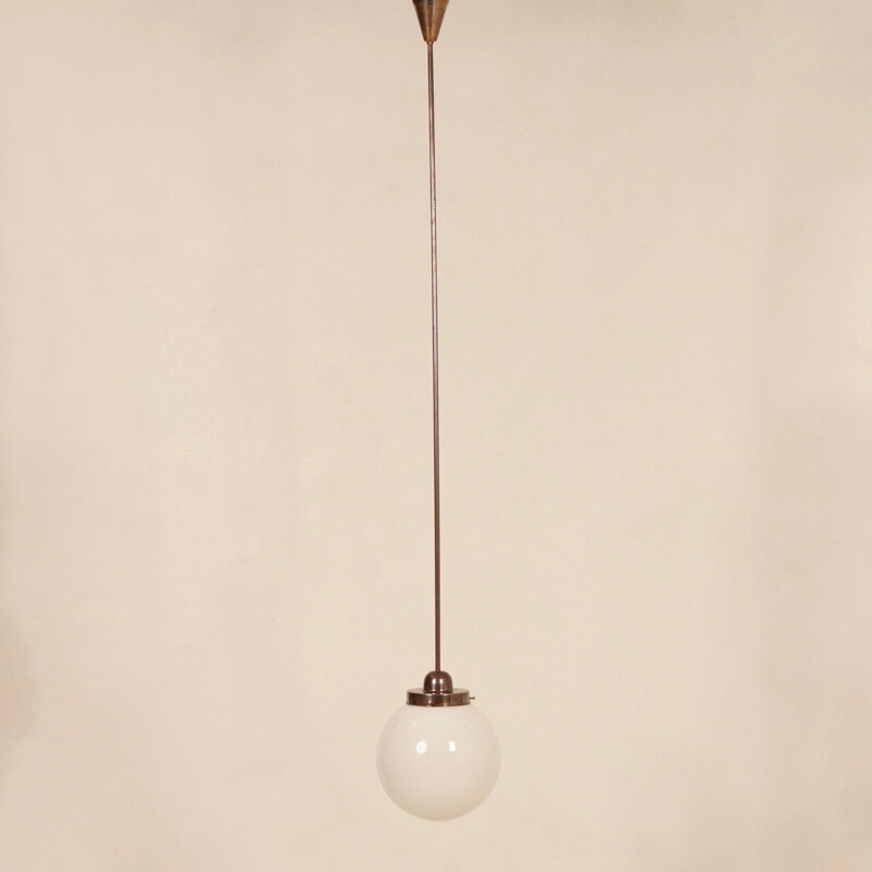 Vintage Giso hanglamp door W.H. Gispen voor Gispen, 1930