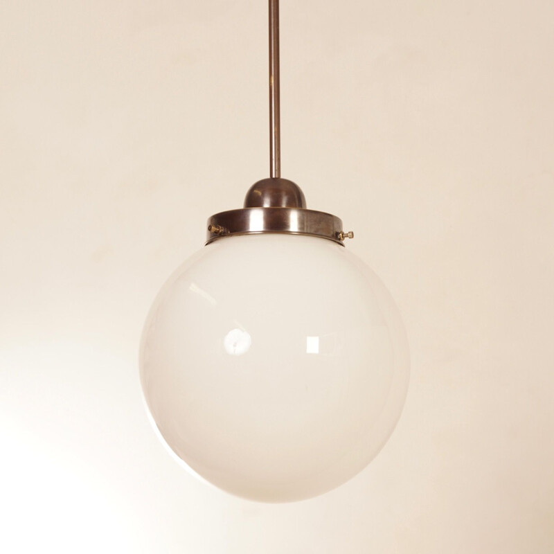 Vintage Giso pendant light by W.H. Gispen for Gispen, 1930s