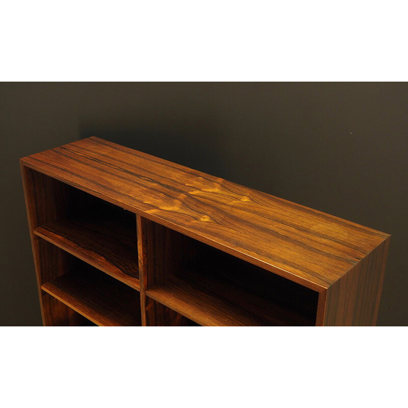 Vintage rosewood bookcase, 1960-70s