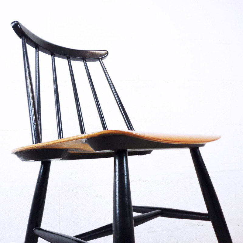 Vintage chair "Fanett" by Ilmari Tapiovaara for Edsbyverken, 1950s