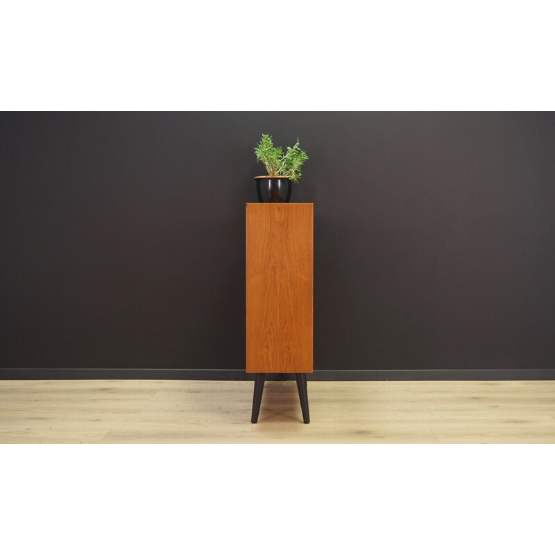 Vintage teak bookcase, Denmark, 1960-70s