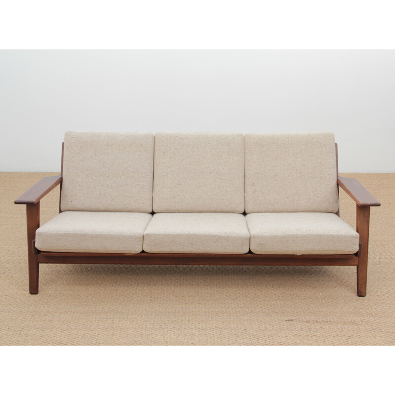 Vintage GE 290 sofa by Hans Wegner for Getama, 1950s 