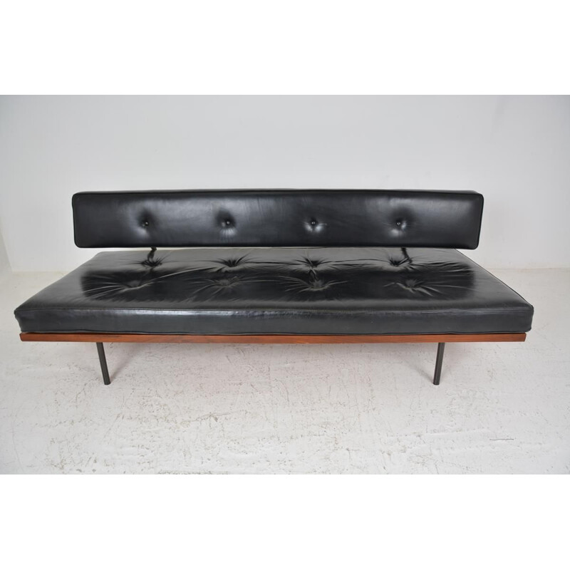 Vintage convertible sofa EA 616 by Ernst Ambuhler for Téo Jacob, 1957