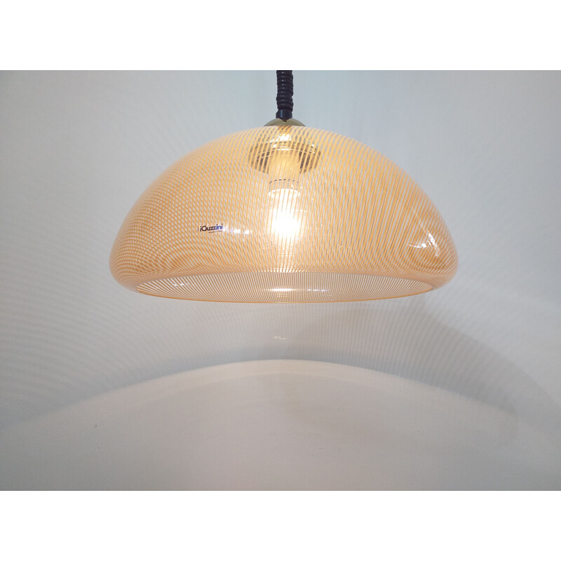 Vintage hanglamp van Harvey Guzzini, Italië, 1970