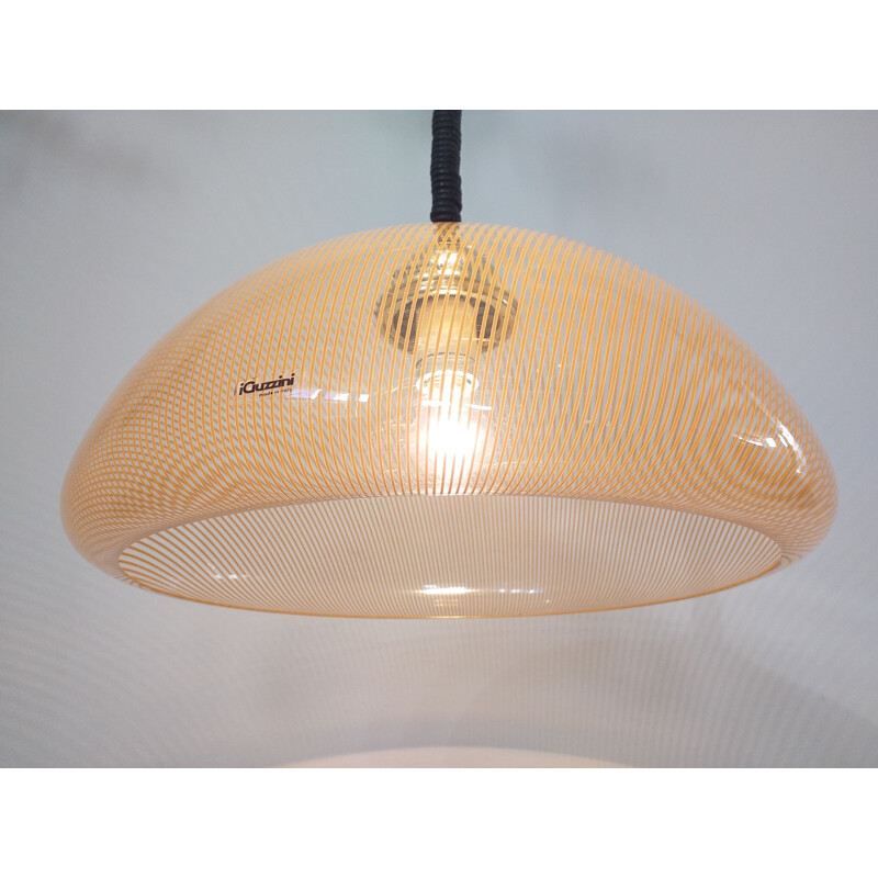 Vintage hanglamp van Harvey Guzzini, Italië, 1970