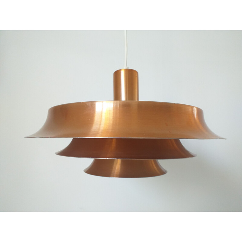 Vintage hanging lamp in the style of Jo Hammerborg, Denmark, 1960s