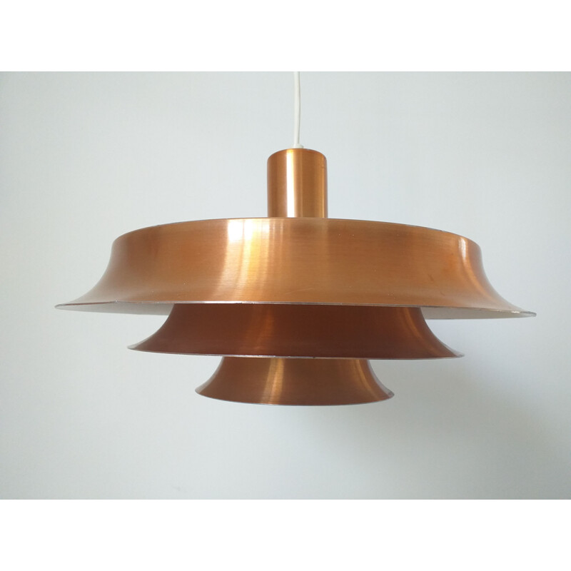 Vintage hanging lamp in the style of Jo Hammerborg, Denmark, 1960s