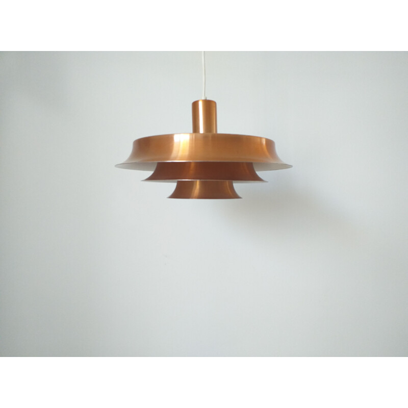 Vintage hanging lamp in the style of Jo Hammerborg, Denmark, 1960s