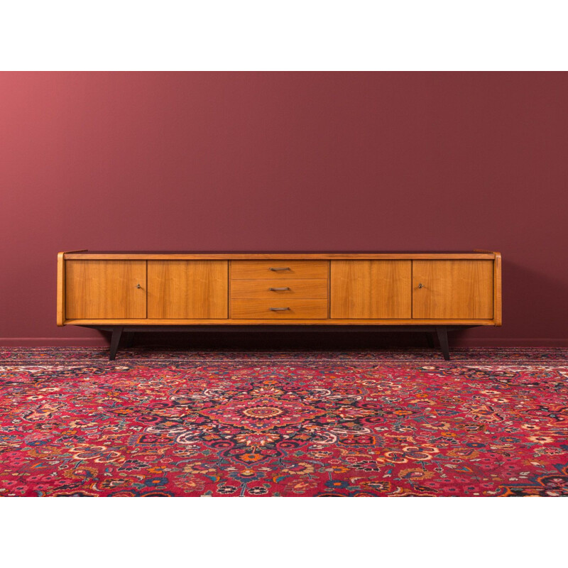 Vintage walnut sideboard, Germany, 1950s