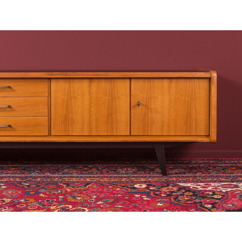 Vintage walnut sideboard, Germany, 1950s