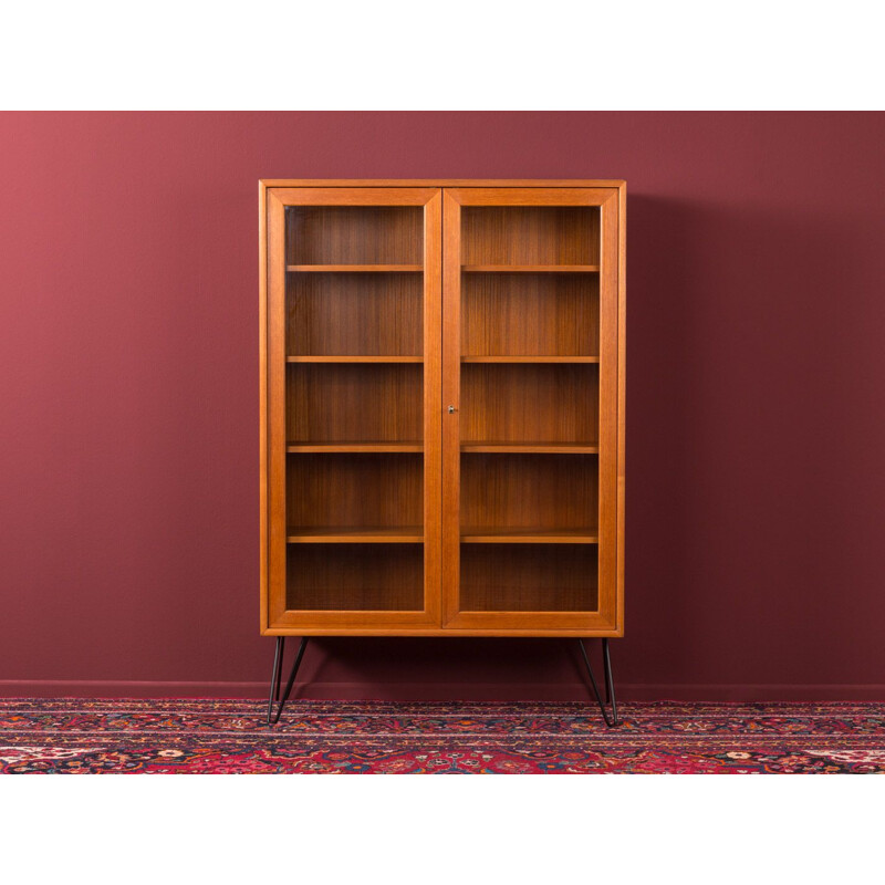 Vintage teak showcase by WK Möbel, Germany, 1950s