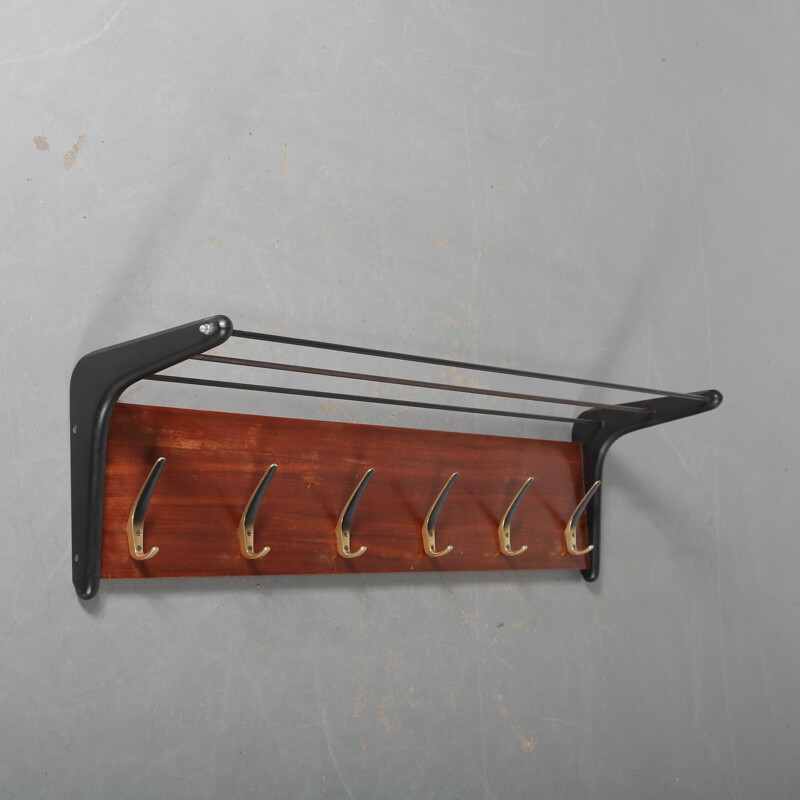 Vintage coat rack by Alfred Hendrickx, from Belform, Belgium, 1950s