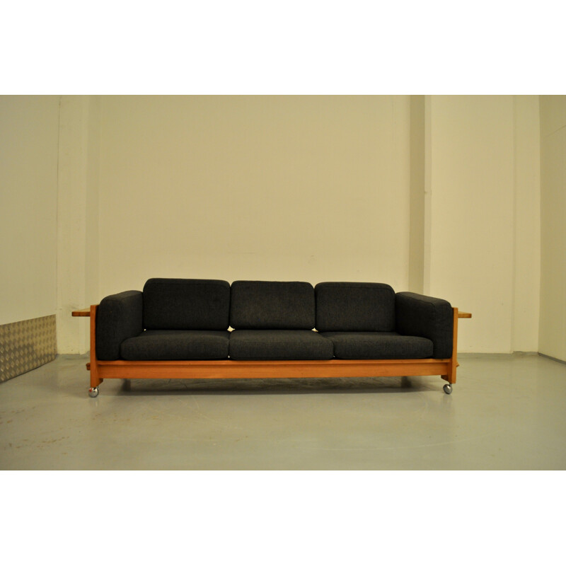 Vintage pine sofa by Yngve Ekstrom for Swedese, 1958s