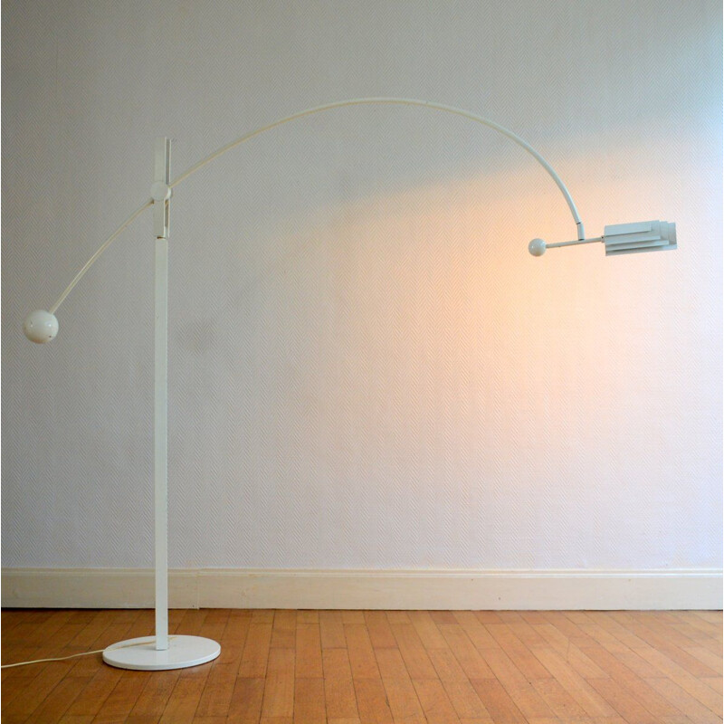 Vintage Arc floor lamp by Relco, Italy, 1970-80s