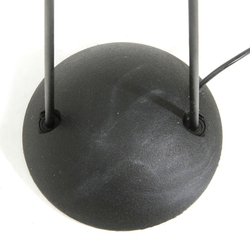 Vintage black "Yuki" floor lamp by Paolo Francesco Piva for Stefano Cevoli, 1980s