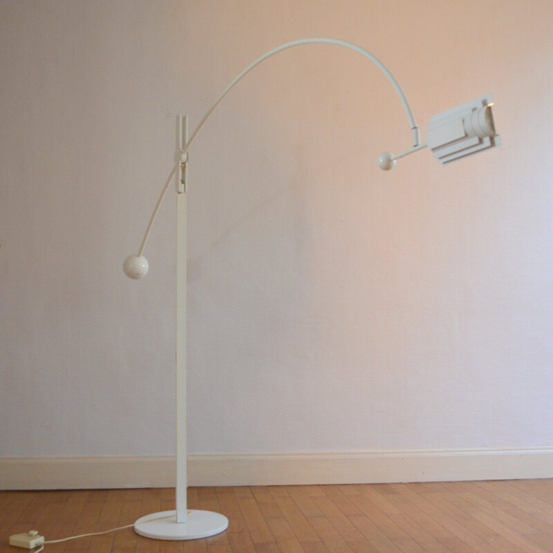Vintage Arc floor lamp by Relco, Italy, 1970-80s